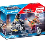 Amazon: Playmobil City Action Starter Pack Agent et Voleur - 71255 à 12,49€