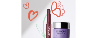 Clinique: Un mini Almost Lipstick Black Honey et un mini Take The Day Off offerts dès 75€ d’achat