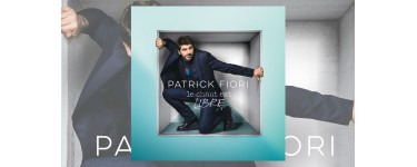 France Bleu: 5 albums CD "Le chant est libre" de Patrick Fiori à gagner