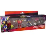 Amazon: Pack de 4 figurines articulées Sonic Prime - Modèle aléatoire à 16,99€