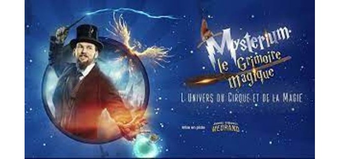 France Bleu: Des invitations pour le spectacle "Mysterium, le grimoire magique" à gagner