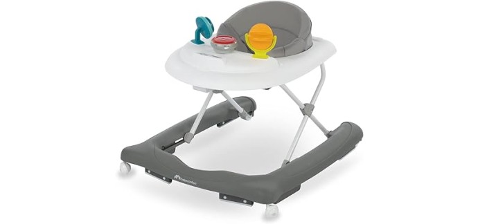 Amazon: Trotteur pour bébé Bebeconfort Explorer avec plateau d'activités musical - Gray Mist à 29,90€