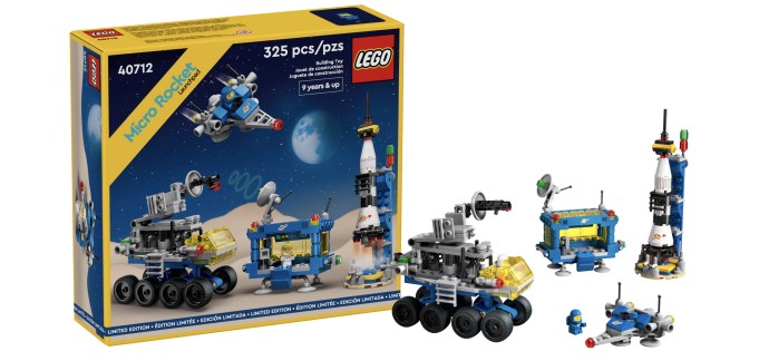 LEGO: LEGO® La micro base de lancement de fusée (40712) offert dès 200€ d'achat