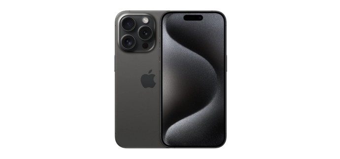 Carrefour: iPhone 15 Pro 128Go coloris au choix à 969€ via 100€ cagnottés sur la carte et 100€ en bon d'achat
