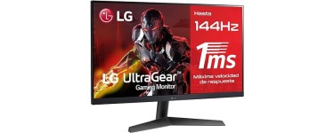 Amazon: Ecran PC Gaming 24" LG UltraGear 24GN60R-B - Dalle IPS, FHD, 1ms, 144Hz à 162,60€