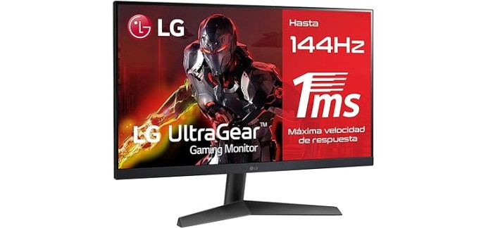 Amazon: Ecran PC Gaming 24" LG UltraGear 24GN60R-B - Dalle IPS, FHD, 1ms, 144Hz à 162,60€