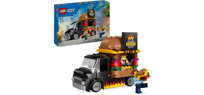 Amazon: Lego City Le Food-Truck de Burgers - 60404 à 14,99€