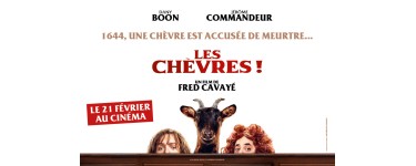 TF1: Des invitations pour le film "Les chèvres" à gagner