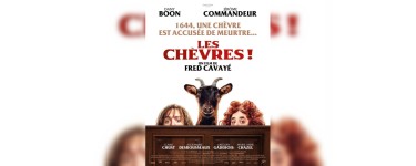 Sortiraparis.com: 10 lots de 2 places de cinéma pour le film "Les Chèvres" à gagner