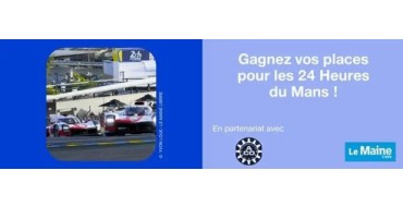 Ouest France: 1 lot de 2 invitations pour la course des 24 Heures du Mans à gagner