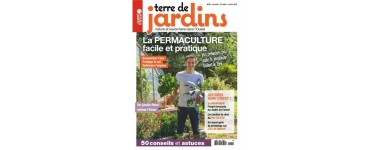 Ouest France: 1 abonnement d’un an au magazine "Terre de jardins" + 1 kit de jardinage à gagner