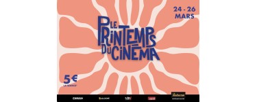 UGC: Le Printemps du Cinéma : 5€ la séance du 24 au 26 mars