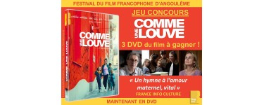 Blog Baz'art: 3 DVD du film "Comme une louve" à gagner