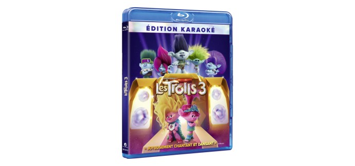 JEUXACTU: Des Blu-Ray du film "Les Trolls 3" à gagner