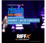 Riffx: 1 an de concerts au Zénith de Nantes Métropole à gagner