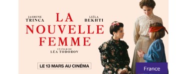 BNP Paribas: 10 x 2 places de cinéma pour le film "La Nouvelle Femme" à gagner