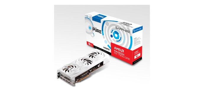 Rue du Commerce: Carte graphique Sapphire Pure AMD Radeon RX 7900 GRE Gaming OC à 639,90€