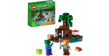 Amazon: LEGO Minecraft Aventures dans Le Marais - 21240 à 6,51€