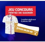 Olympique Lyonnais: 2 places Salon VIP pour OL-Lens, 1 Maillot Home 2023-24 dédicacé, 2 places en tribunes à gagner