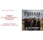 La Grosse Radio: 10 lots de 2 invitations pour le concert de Osiah à gagner