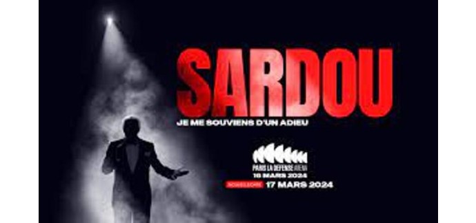 Nostalgie: Des invitations pour les concerts de Michel Sardou à gagner