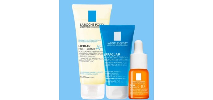 La Roche Posay: 3 minis en cadeau dès 70€ d'achat