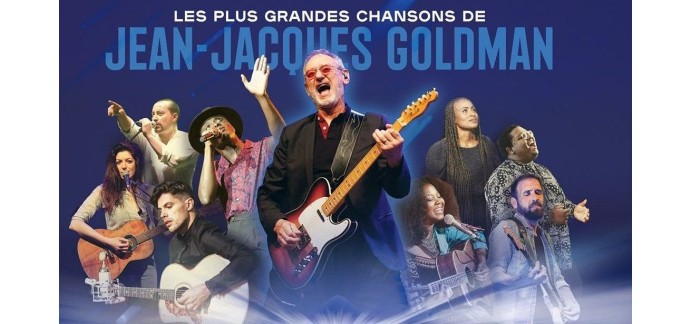 France Bleu: 1 lot de 2 invitations pour le concert l'Héritage Goldman à gagner