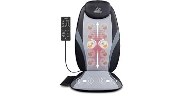 Amazon: Siège de massage Shiatsu Snailax avec chaleur à 76,49€