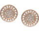 Amazon: Boucles d'oreilles Fossil JF03263791 en acier rose à 27€