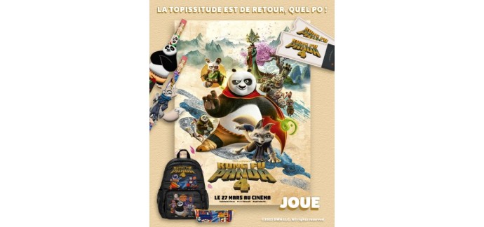 Gulli: Des places de cinéma pour le film "Kung Fu Panda 4" + des goodies à gagner