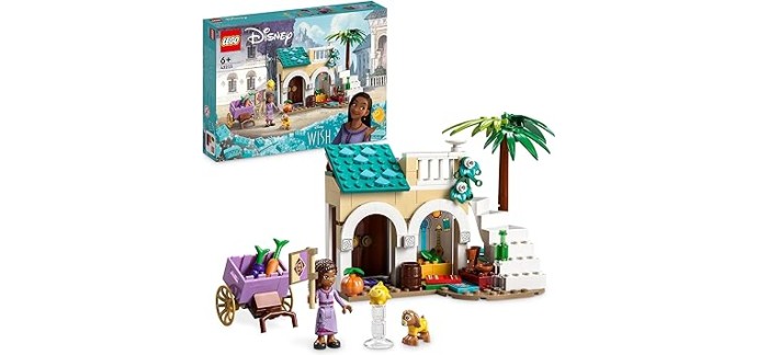 Amazon: LEGO Disney Wish Asha dans la Ville de Rosas - 43223 à 19,99€