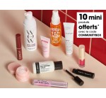 Sephora: 10 mini produits en cadeau dès 110€ d'achat