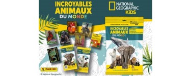 Citizenkid: Des classeurs de cartes "National Geographic Kids – Les animaux du monde" + des cartes à gagner