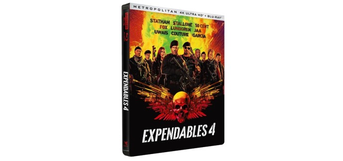 Salles Obscures: Des coffrets Blu-ray des films "Expendables" + Steelbooks à gagner 