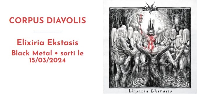 La Grosse Radio: 1 album vinyle et 1 album CD "Elixiria Ekstasis" de Corpus Diavolis à gagner