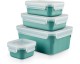 Amazon: Set de 4 boites alimentaires Tefal Masterseal Colour Edition - Vert d'eau à 16,99€