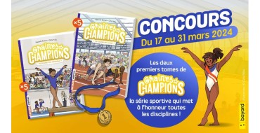 Familiscope: 5 lots de 2 romans jeunesse "Graines de Champions" à gagner