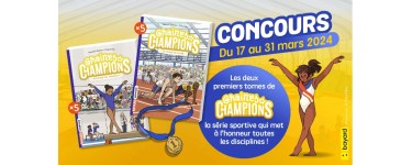 Familiscope: 5 lots de 2 romans jeunesse "Graines de Champions" à gagner