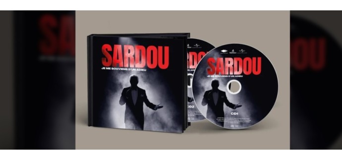 Nostalgie: 5 doubles CD "Je me souviens d’un adieu" de Michel Sardou à gagner