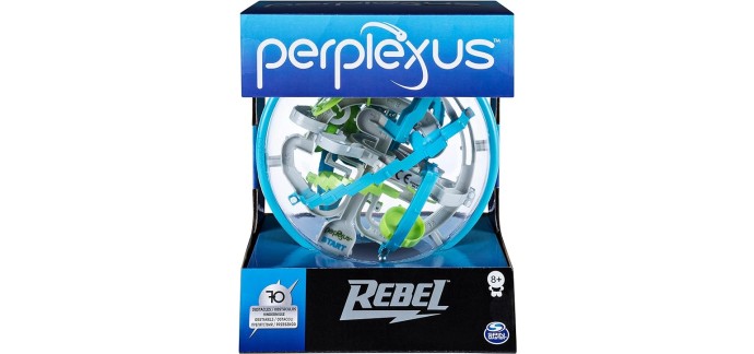 Amazon: Labyrinthe PERPLEXUS REBEL 3D Rookie avec 70 Défis à 13,99€