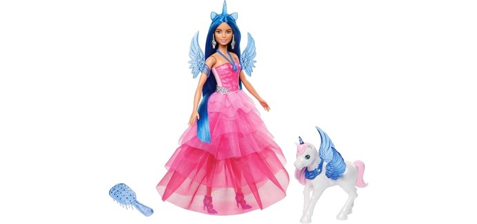 Amazon: Poupée Barbie Licorne 65ème Anniversaire à 14,99€