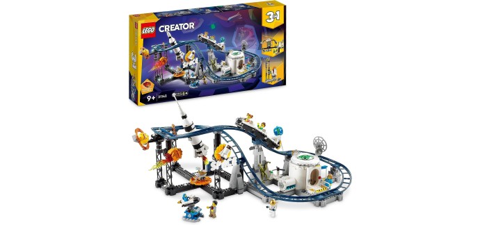 Amazon: LEGO Creator Les Montagnes Russes de l’Espace - 31142 à 74,99€
