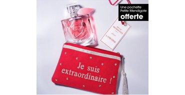 Sephora: Une pochette offerte dès 89€ d'achat en parfum dans la marque Lancôme