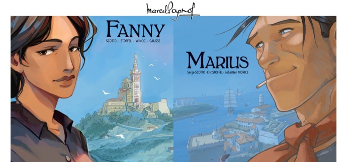 BDgest: 5 lots de 2 albums BD "Fanny" et "Marius" à gagner