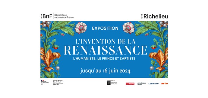 Arte: Des entrées pour l'exposition "L’invention de la Renaissance" à gagner