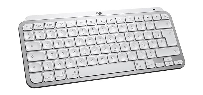 Amazon: Clavier sans fil minimaliste compact Logitech MX Keys Mini for Mac à 62,99€