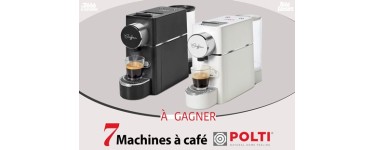 Télé Loisirs: 7 machines à café Polti à gagner