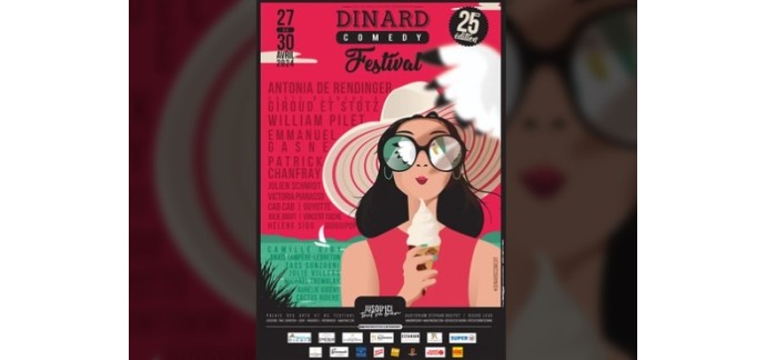 Rire et chansons: 1 séjour à Dinard afin d'assister au Dinard Comedy Festival à gagner