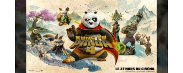 Rire et chansons: 20 lots de 2 places de cinéma pour le film "Kung Fu Panda 4" à gagner