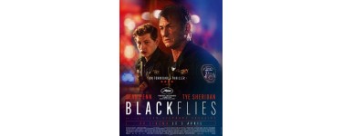Salles Obscures: 5 lots de 2 places de cinéma pour le film "Black Flies" à gagner